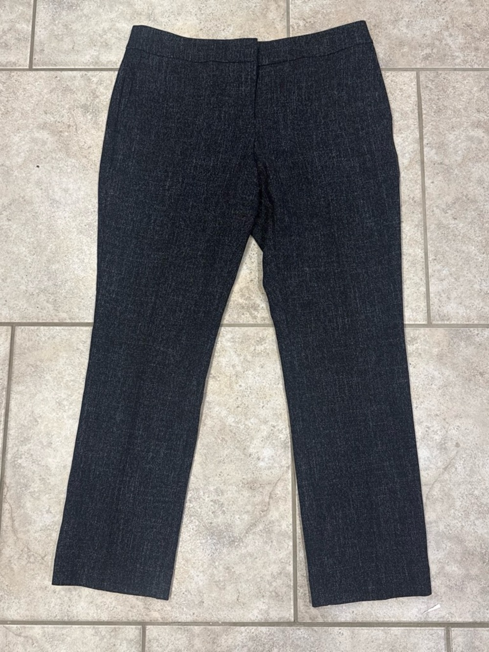 Ann Taylor Men's Straight Dress Jeans in Dark Charcoal
